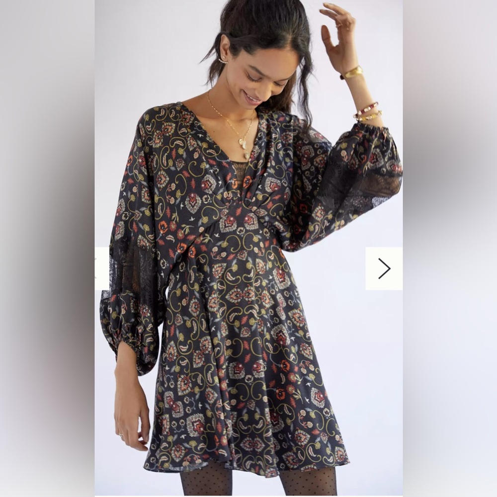 Sachin & Babi Anthropologie BOHO Dress Size XS NWT $295